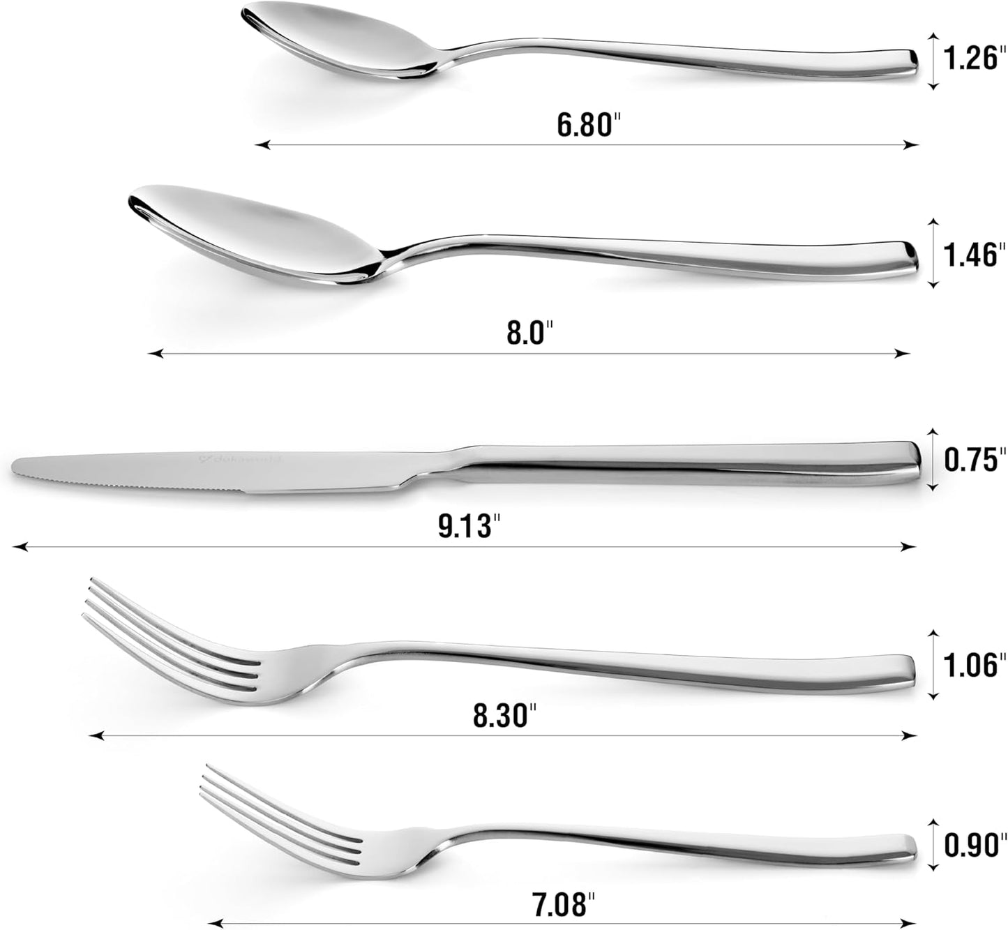 Modern - Silverware Set, 40 Piece