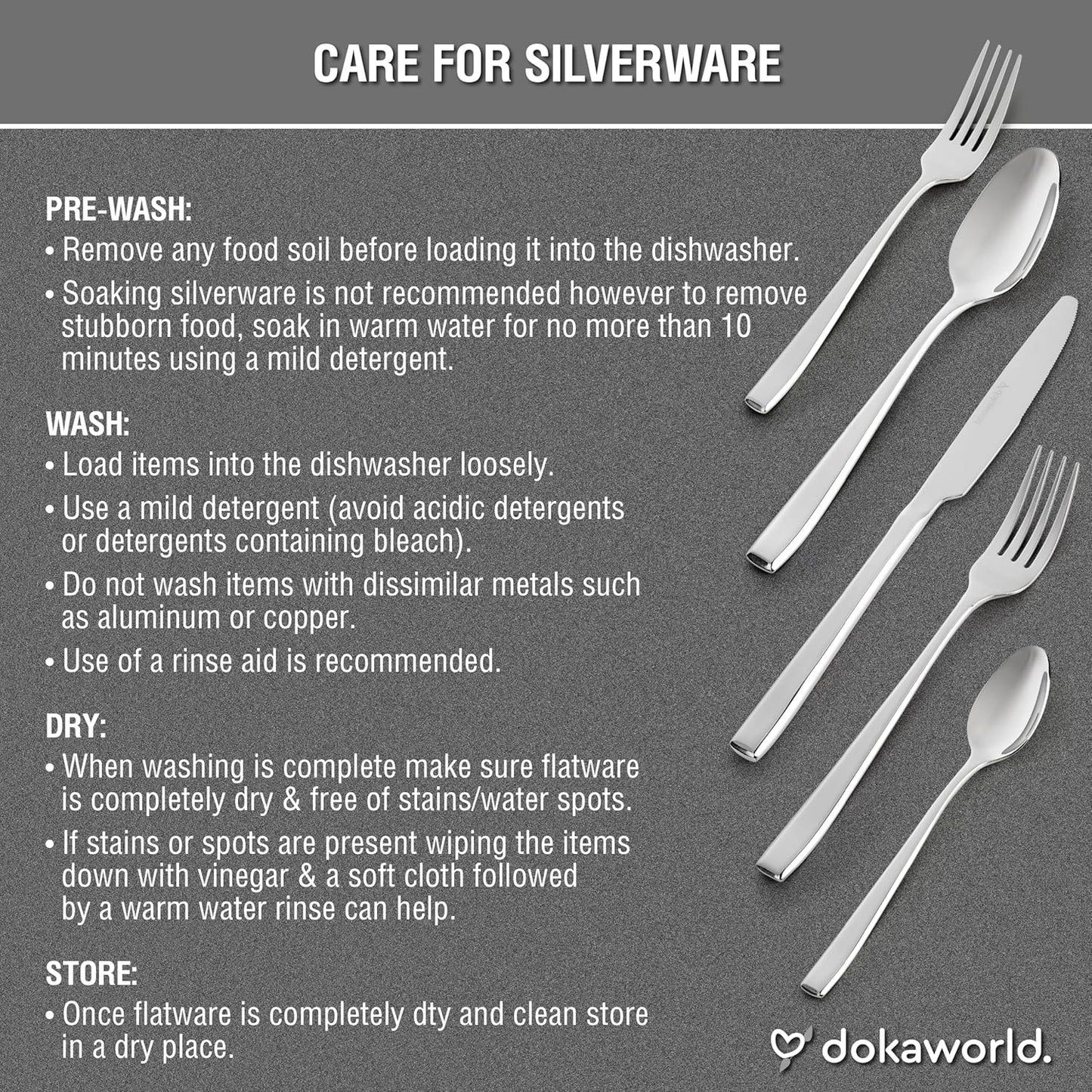 Modern - Silverware Set, 40 Piece
