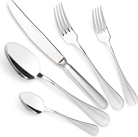 Semi-Matte - Silverware Set, 40 Piece