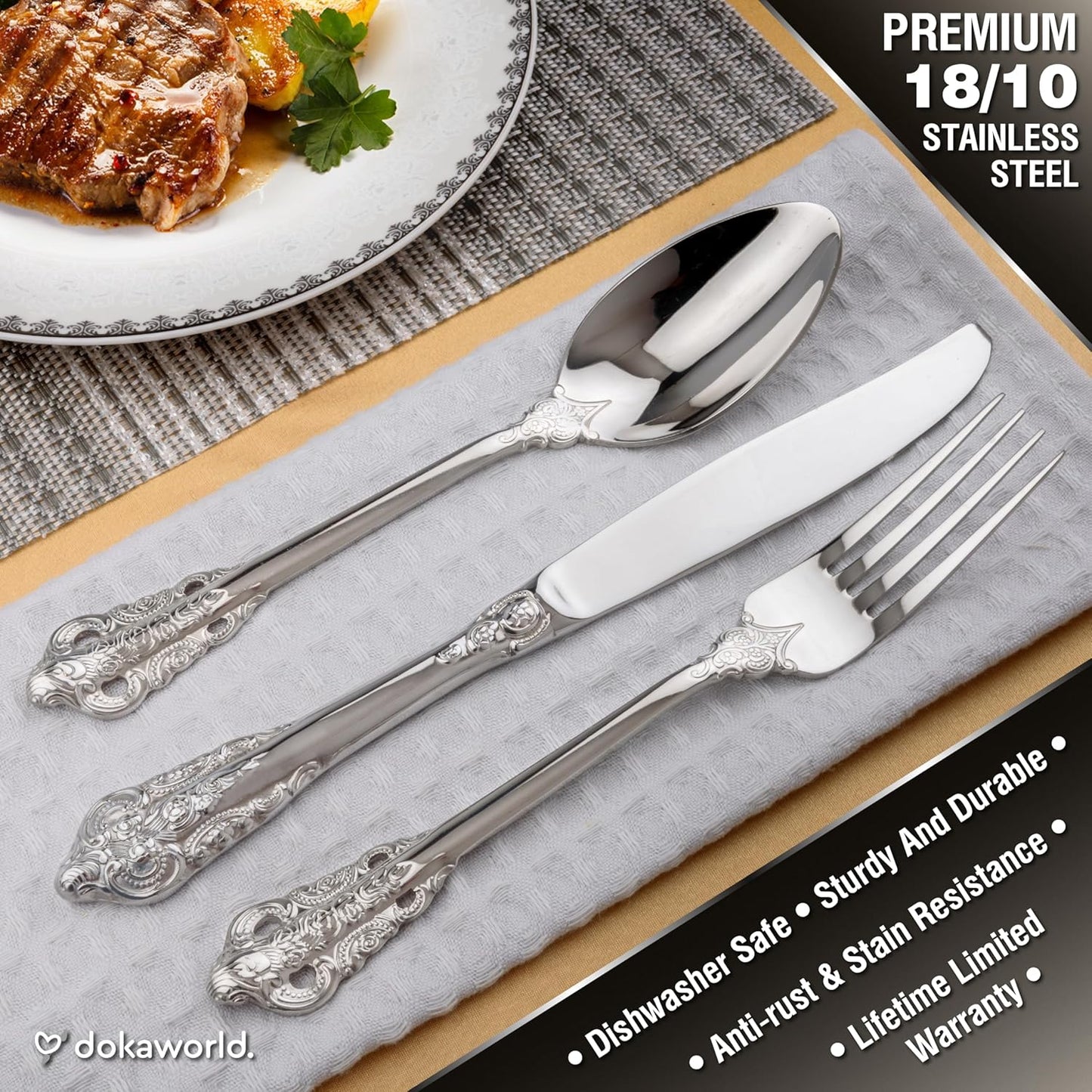 Royal - Silverware Set, 40 Piece